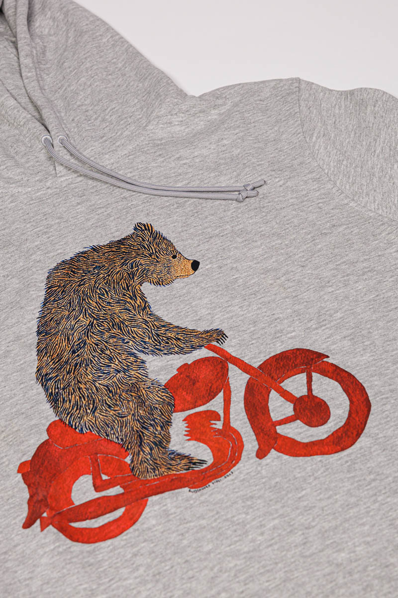Felpa "Biker bear" - immagine 9