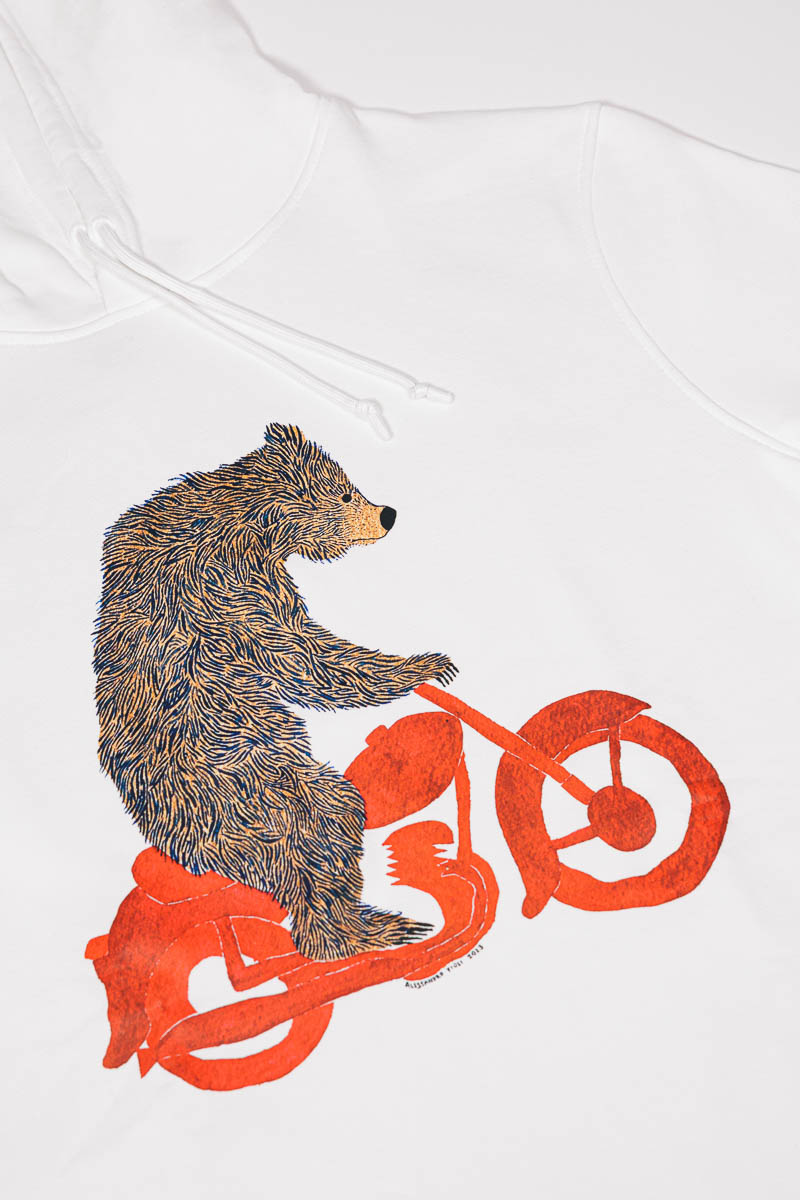Felpa "Biker bear" - immagine 11