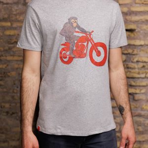 T-shirt “Biker monkey”