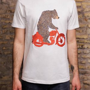 T-shirt "Biker bear"
